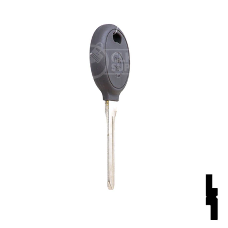 Uncut Transponder Key | Chrysler | Y162PT, Y165PT - Image 5
