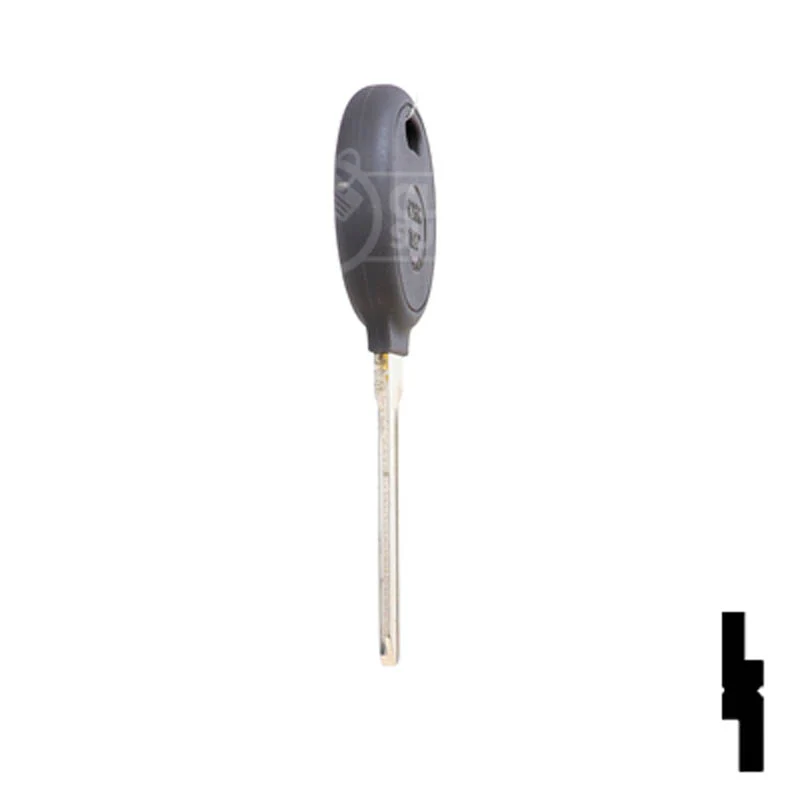Uncut Transponder Key | Chrysler | Y162PT, Y165PT - Image 6
