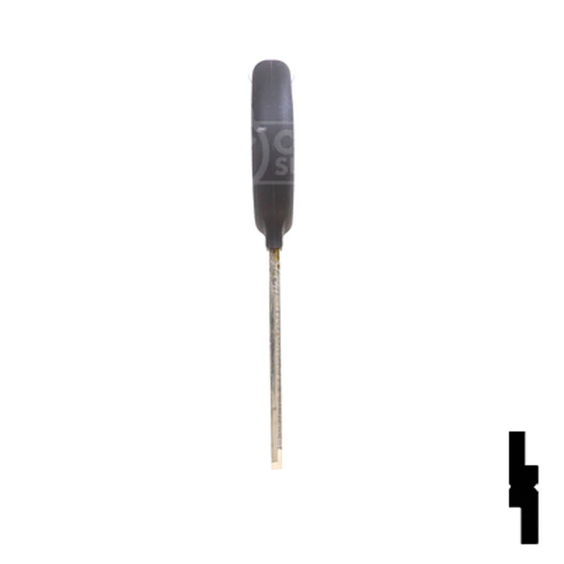 Uncut Transponder Key | Chrysler | Y162PT, Y165PT - Image 7