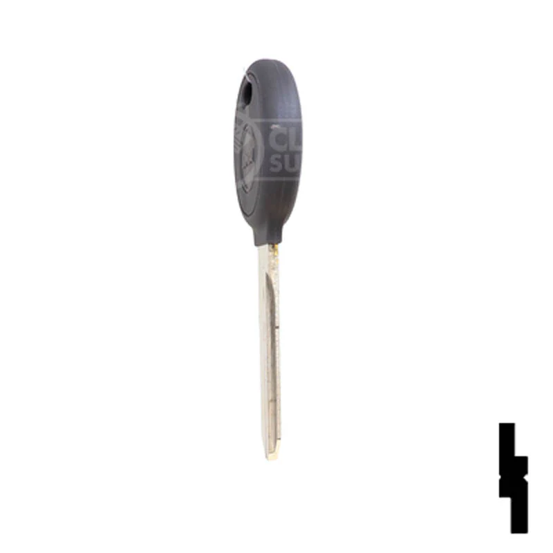 Uncut Transponder Key | Chrysler | Y162PT, Y165PT - Image 8