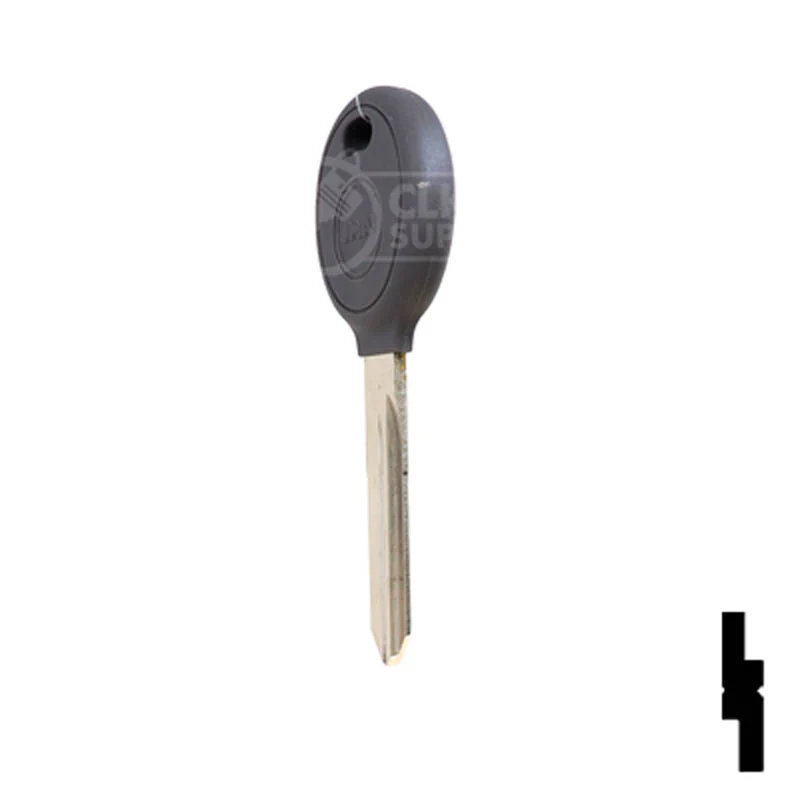 Uncut Transponder Key | Chrysler | Y162PT, Y165PT - Image 9