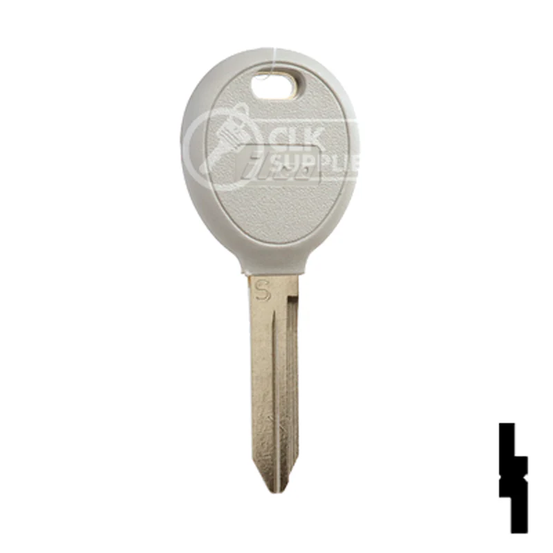 Uncut Transponder Key | Chrysler | Y164PT - Image 2