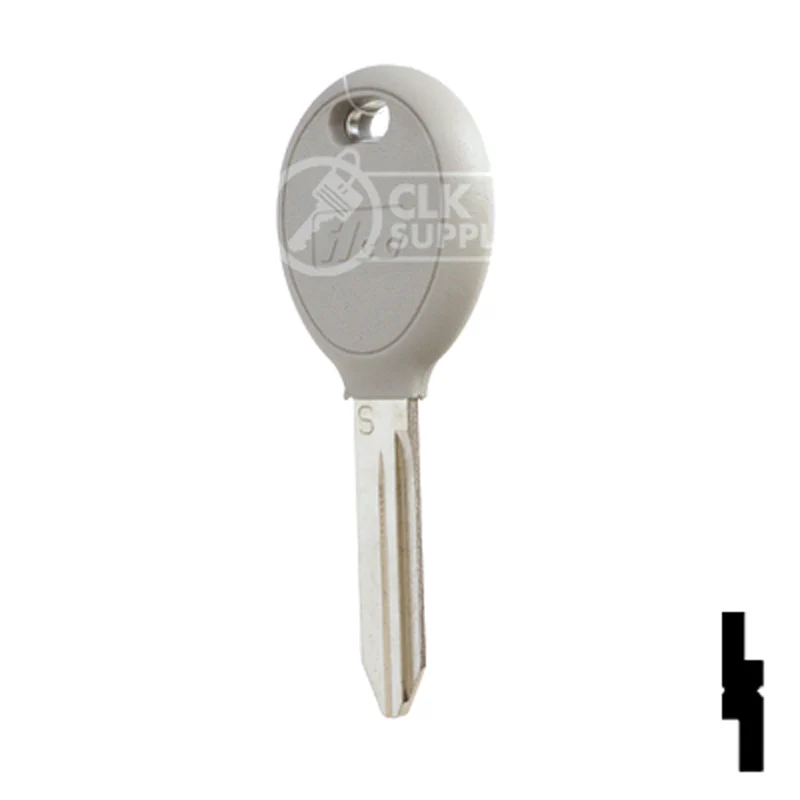 Uncut Transponder Key | Chrysler | Y164PT - Image 23