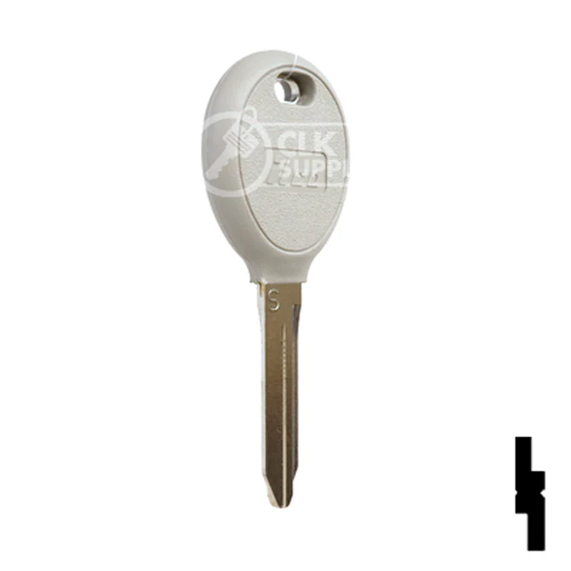 Uncut Transponder Key | Chrysler | Y164PT - Image 4