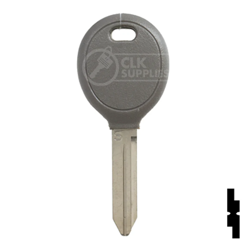 Uncut Transponder Key | Chrysler | Y164PT