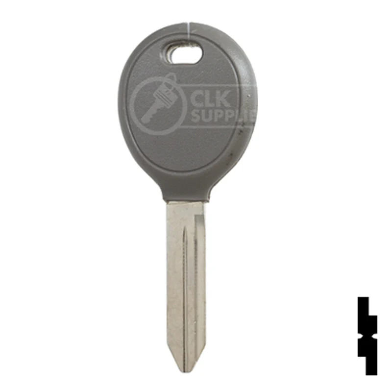 Uncut Transponder Key | Chrysler | Y164PT - Image 13