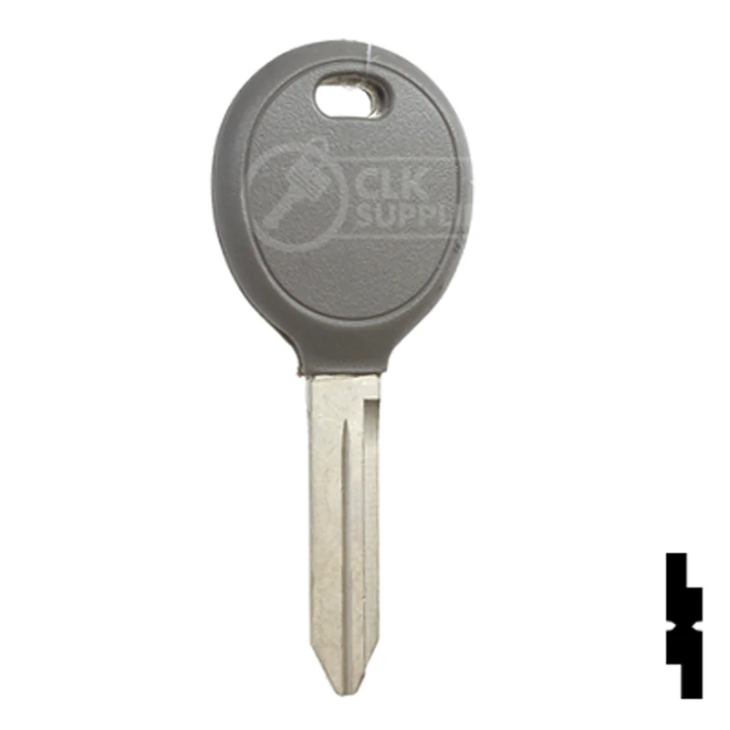 Uncut Transponder Key | Chrysler | Y164PT - Image 15