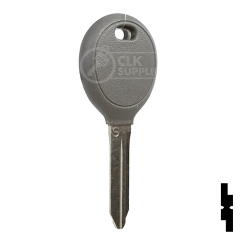 Uncut Transponder Key | Chrysler | Y164PT - Image 4