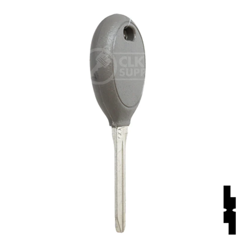Uncut Transponder Key | Chrysler | Y164PT - Image 6
