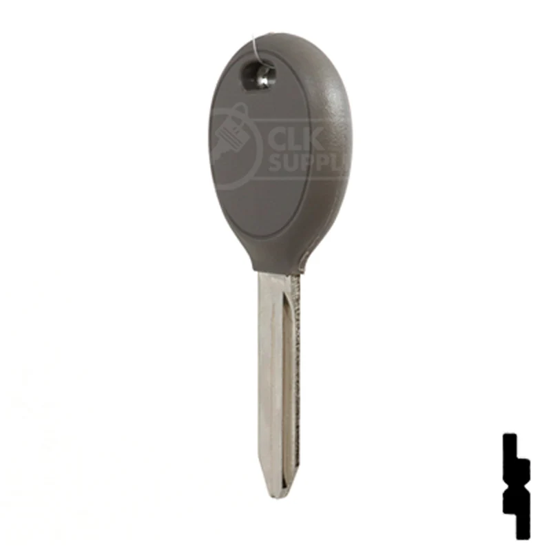 Uncut Transponder Key | Chrysler | Y164PT - Image 11