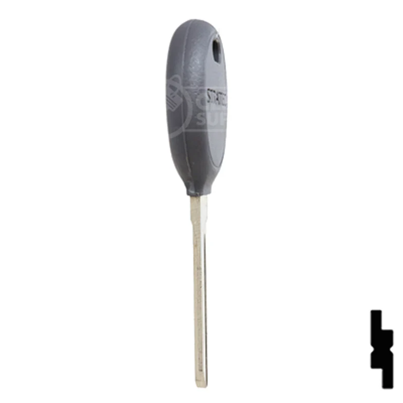Uncut Plastic Head Key Blank | Chrysler | Y165 - Image 7