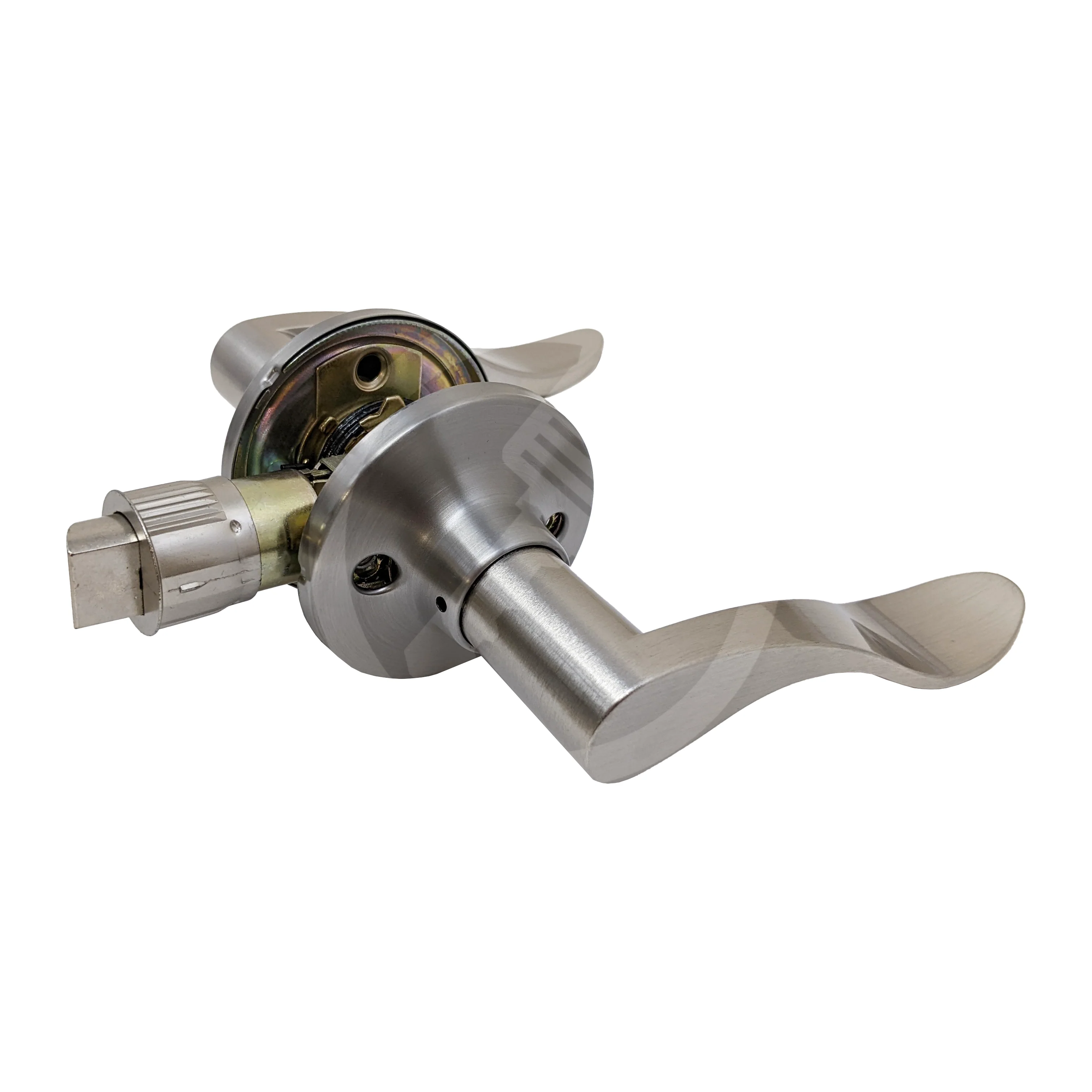 CitiLoc 500 Series Queen Passage Lever | US15 Satin Nickel