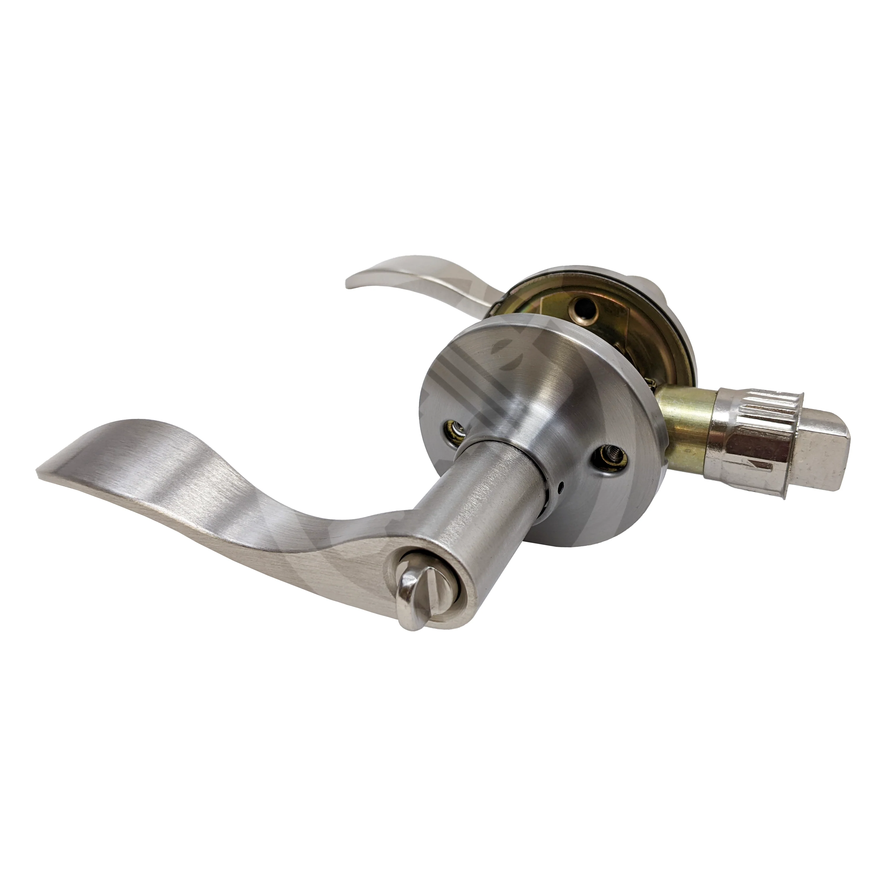 CitiLoc 500 Series Queen Privacy Lever | US15 Satin Nickel - Image 2