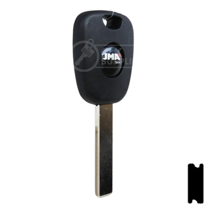 Uncut Transponder Key Shell | Citroen, Peugeot | TP00HU-HCA-P - Image 4