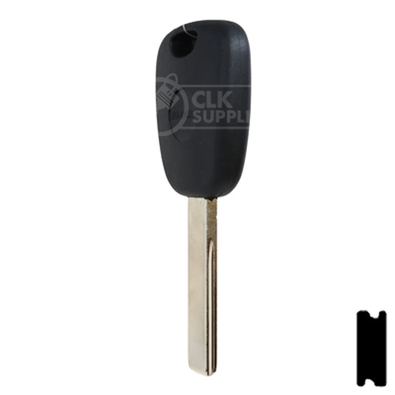 Uncut Transponder Key Shell | Citroen, Peugeot | TP00HU-HCA-P - Image 9