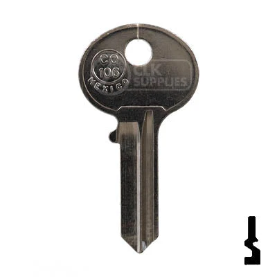 Uncut Key Blank | Hudson, CCL | CO106, 1003M - Image 2