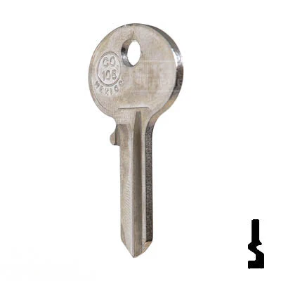 Uncut Key Blank | Hudson, CCL | CO106, 1003M - Image 23