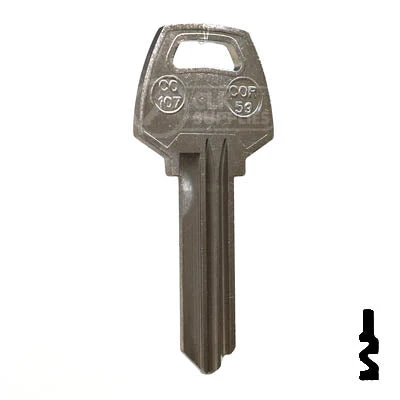 Uncut Key Blank | Corbin Russwin | CO107, A1001D1 - On Sale! - Image 14