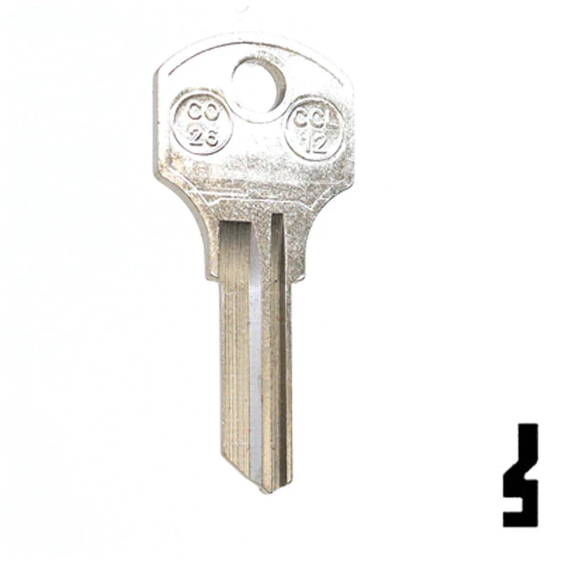 Uncut Key Blank | Corbin Russwin, CCL | CO26, 1000V - Image 15