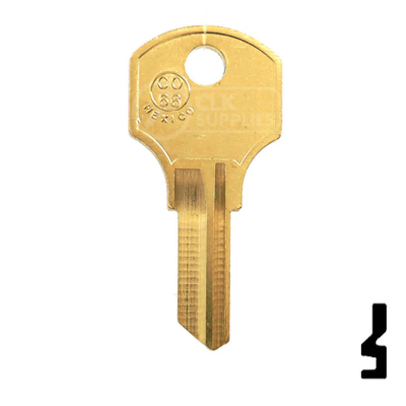 Uncut Key Blank | Corbin Russwin, Bobrick | CO68, S1000V