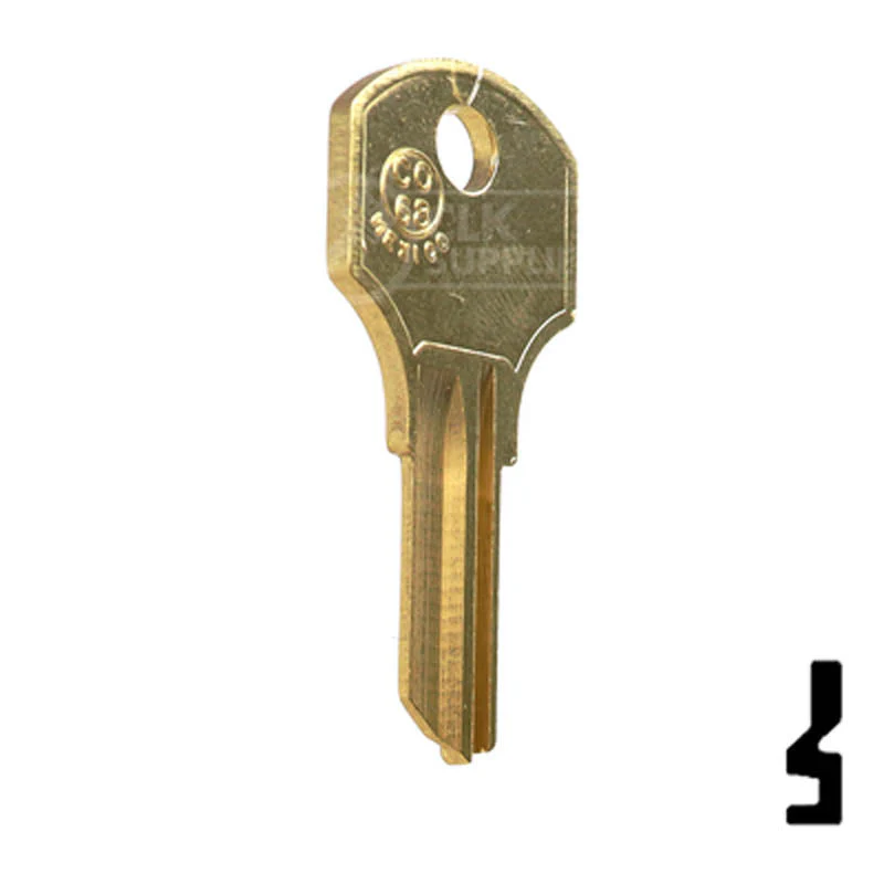 Uncut Key Blank | Corbin Russwin, Bobrick | CO68, S1000V - Image 4