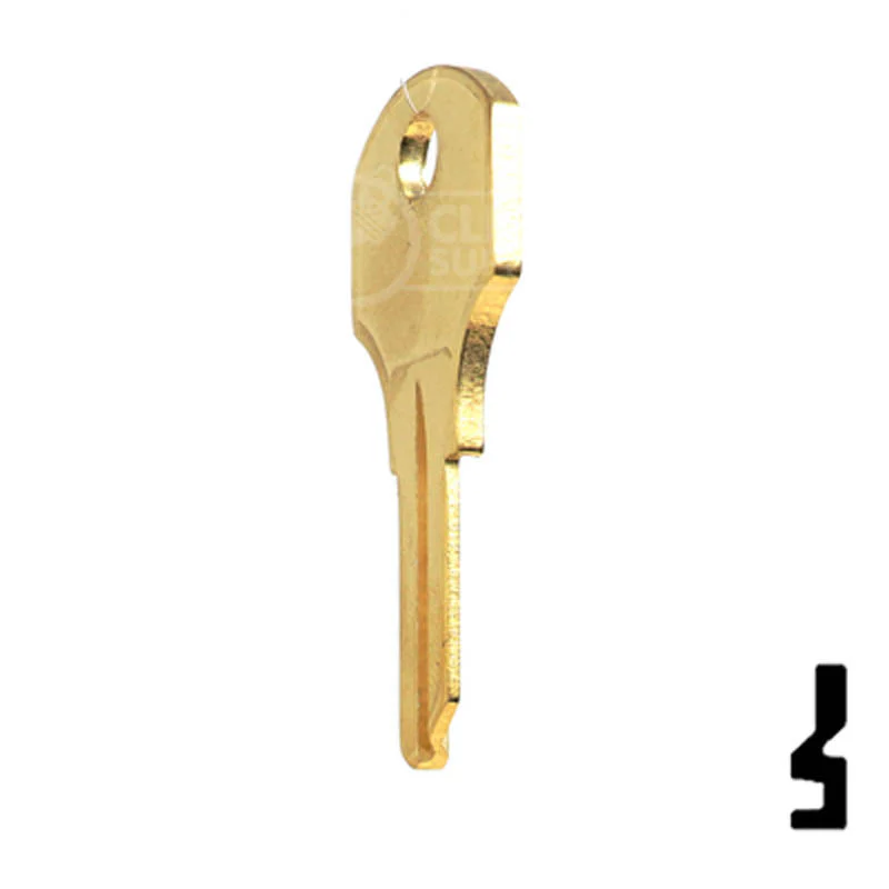 Uncut Key Blank | Corbin Russwin, Bobrick | CO68, S1000V - Image 9