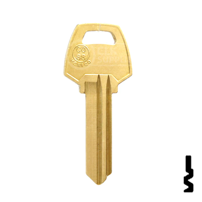 Uncut Neuter Bow Key Blank | Corbin Russwin | CO88 - Image 2