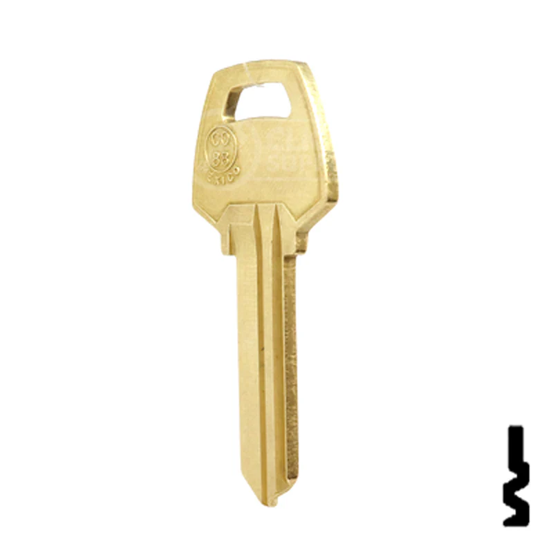 Uncut Neuter Bow Key Blank | Corbin Russwin | CO88 - Image 23