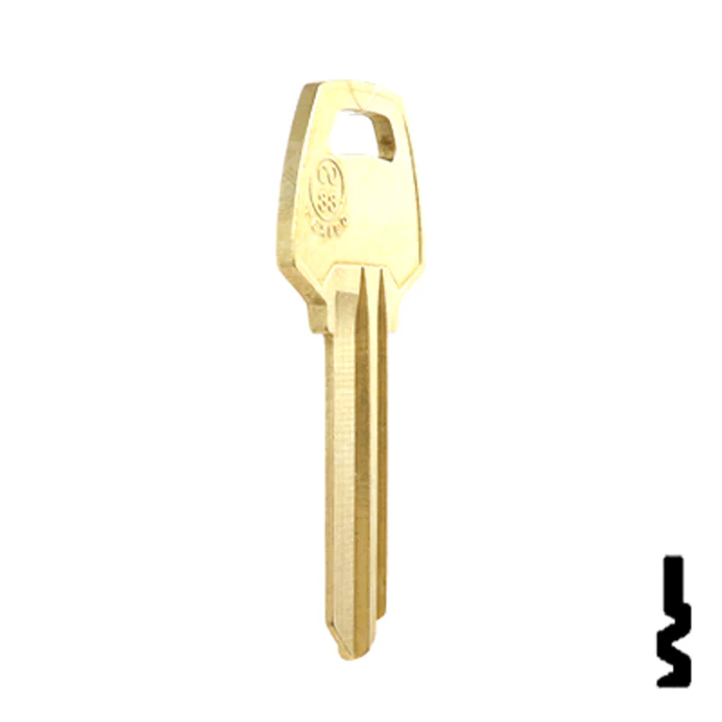 Uncut Neuter Bow Key Blank | Corbin Russwin | CO88 - Image 5