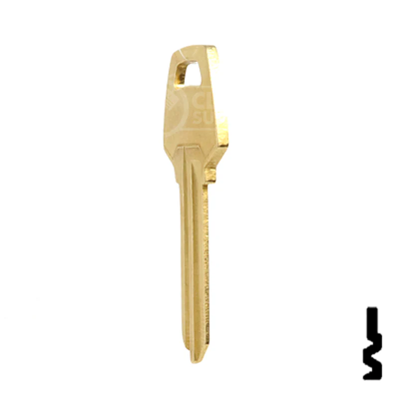 Uncut Neuter Bow Key Blank | Corbin Russwin | CO88 - Image 9