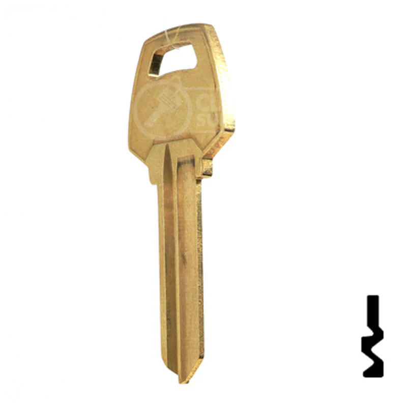 Uncut Key Blank | Corbin Russwin | CO89, A1001ABM - Image 10