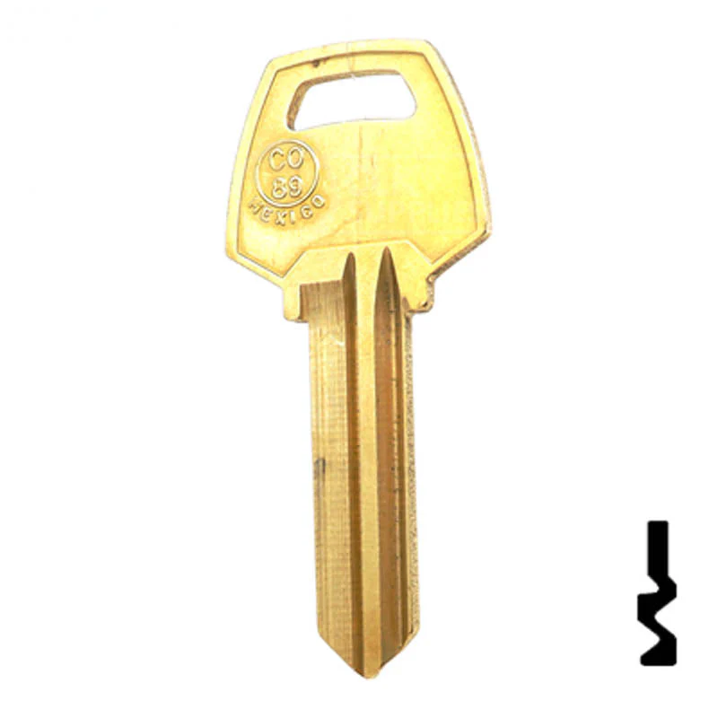 Uncut Key Blank | Corbin Russwin | CO89, A1001ABM - Image 24