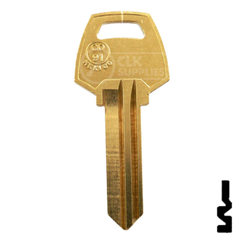 Uncut Key Blank | Corbin Russwin | CO91, A1001AH