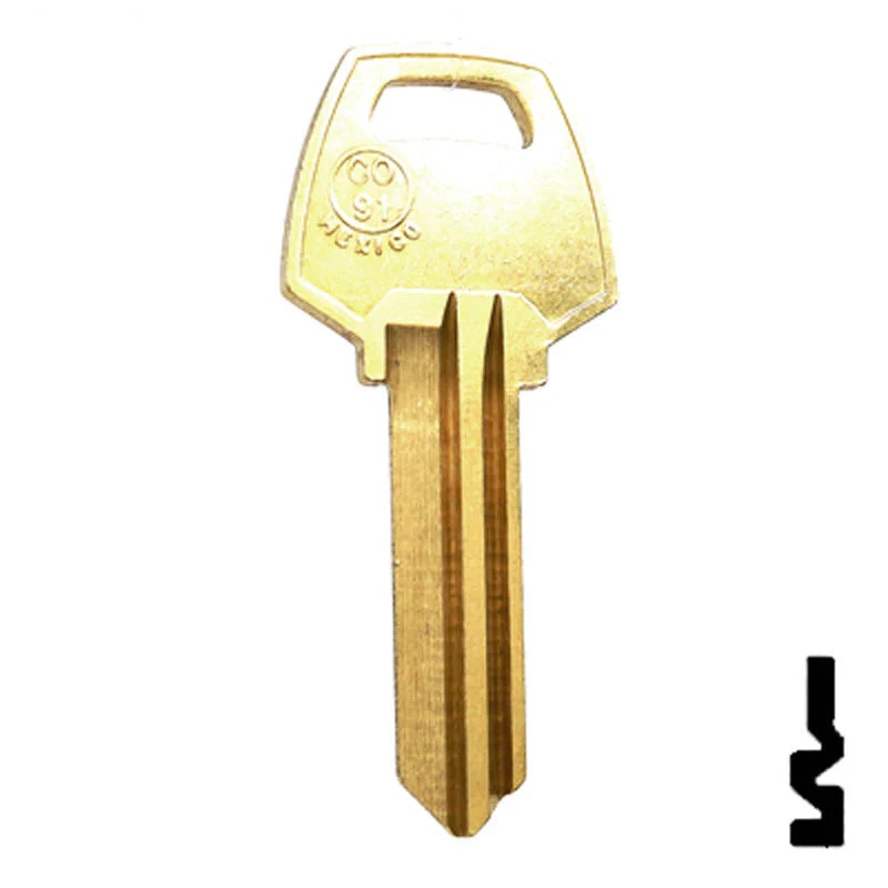 Uncut Key Blank | Corbin Russwin | CO91, A1001AH - Image 2