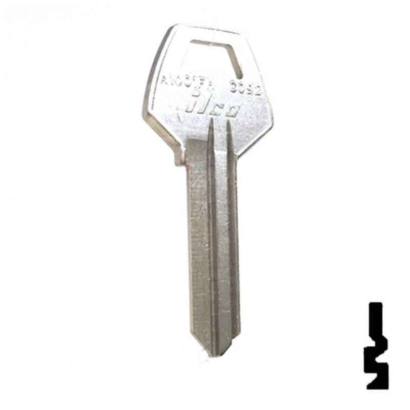 Uncut Key Blank | Corbin Russwin | CO92, A1001FH - Image 3