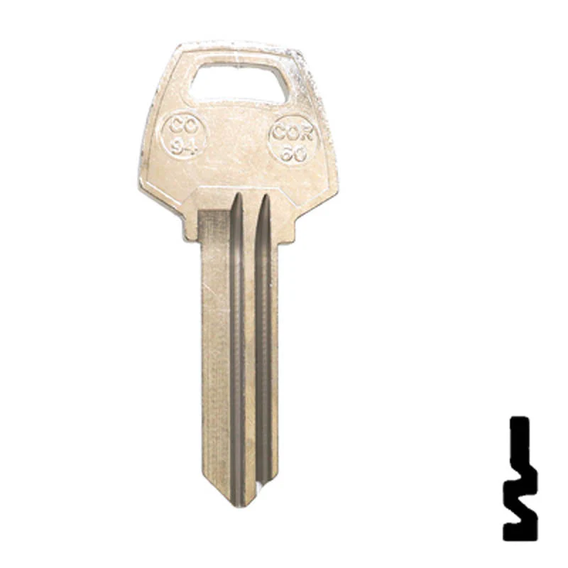 Uncut Key Blank | Corbin Russwin | CO94, A1001BH - Image 14