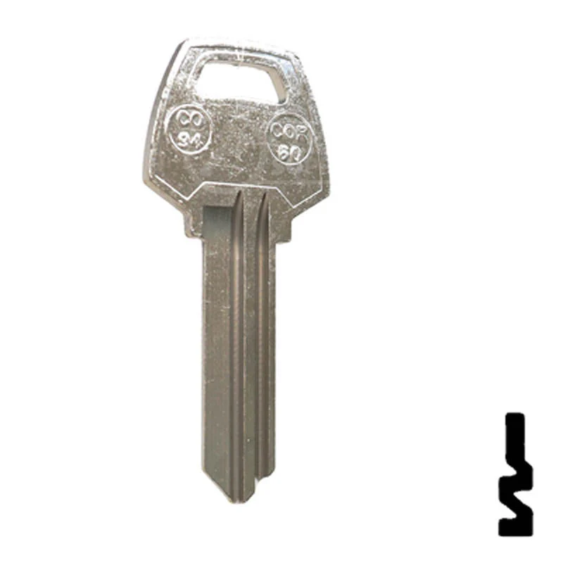 Uncut Key Blank | Corbin Russwin | CO94, A1001BH - Image 15
