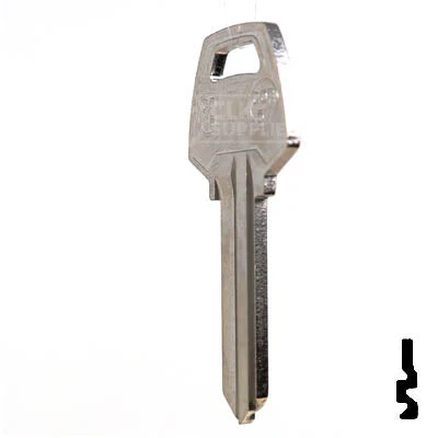 Uncut Key Blank | Corbin Russwin | CO95, A1001DH - Image 9