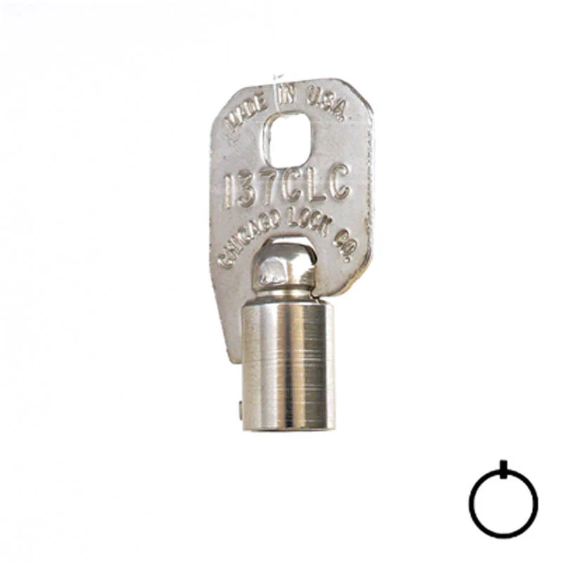 Tubular Key Blank | CompX Chicago, ACE & ACE II | (137) - Image 23