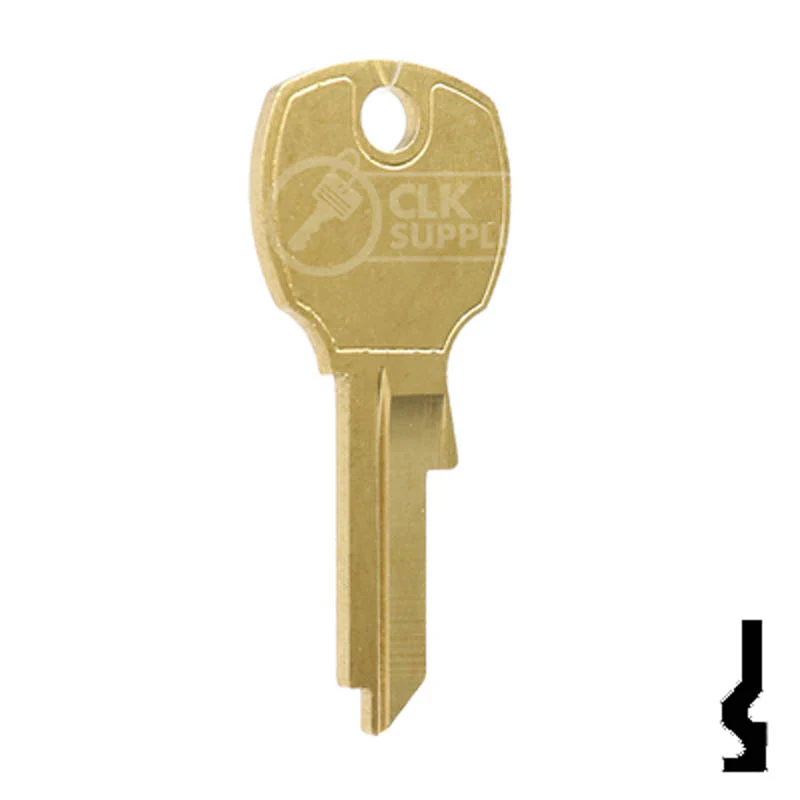 Uncut Key Blank | CompX National OEM | 1646R, D4301 - Image 15