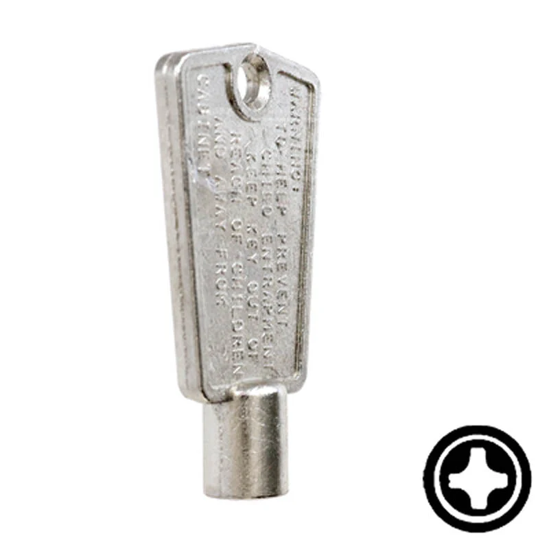 Uncut Key Blank | CompX "Cross"  | Freezer Key - Image 17