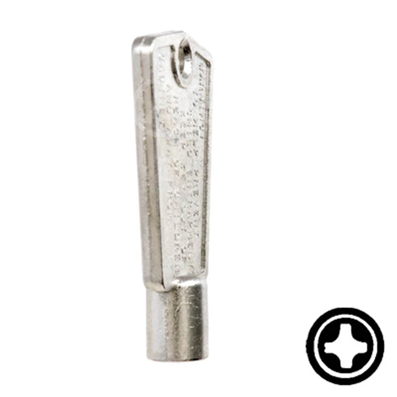 Uncut Key Blank | CompX "Cross"  | Freezer Key - Image 18
