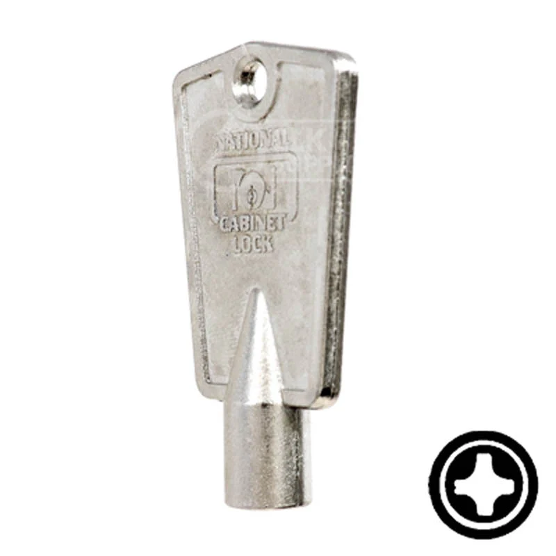Uncut Key Blank | CompX "Cross"  | Freezer Key - Image 22
