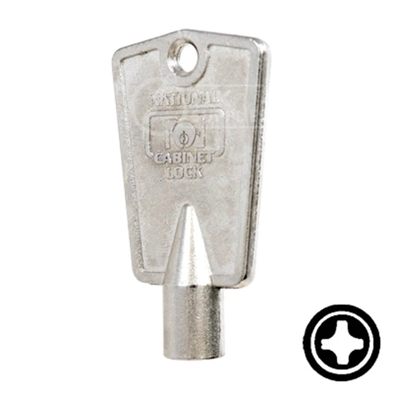 Uncut Key Blank | CompX "Cross"  | Freezer Key - Image 23