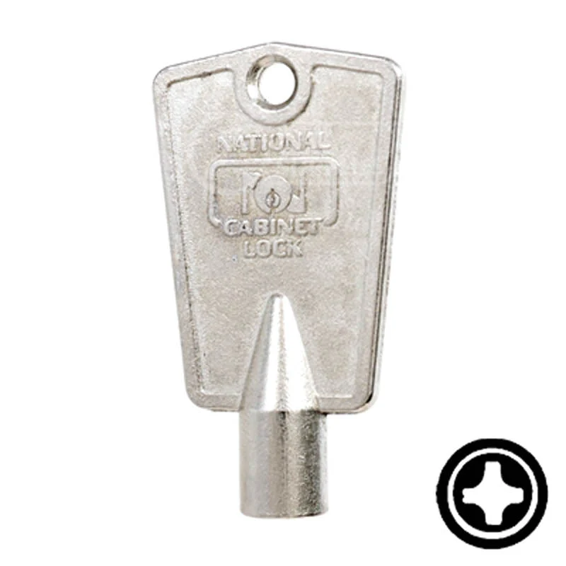Uncut Key Blank | CompX "Cross"  | Freezer Key - Image 24