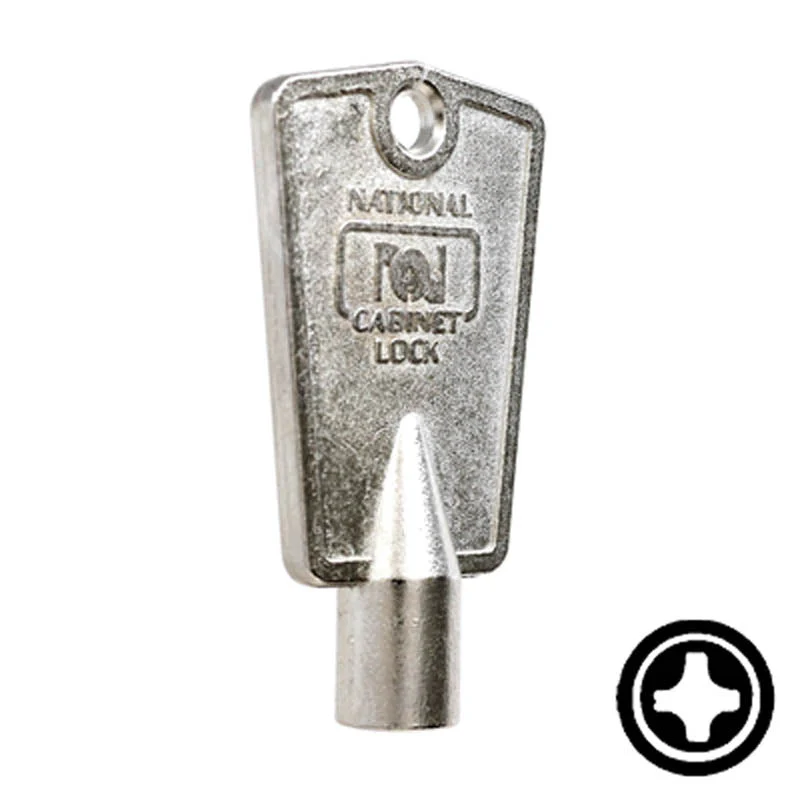 Uncut Key Blank | CompX "Cross"  | Freezer Key - Image 4