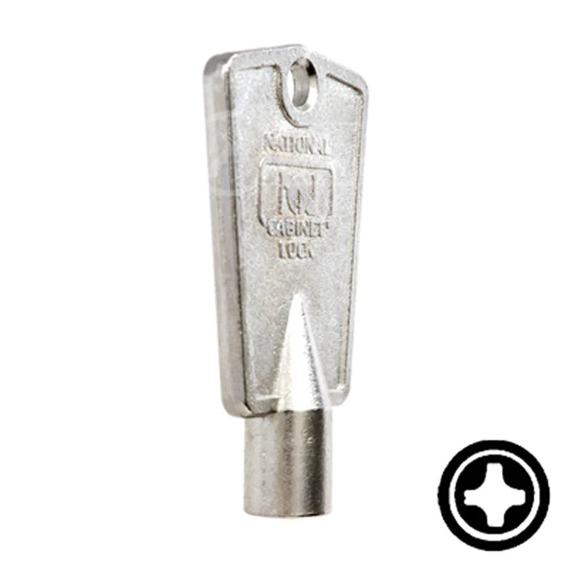 Uncut Key Blank | CompX "Cross"  | Freezer Key - Image 5