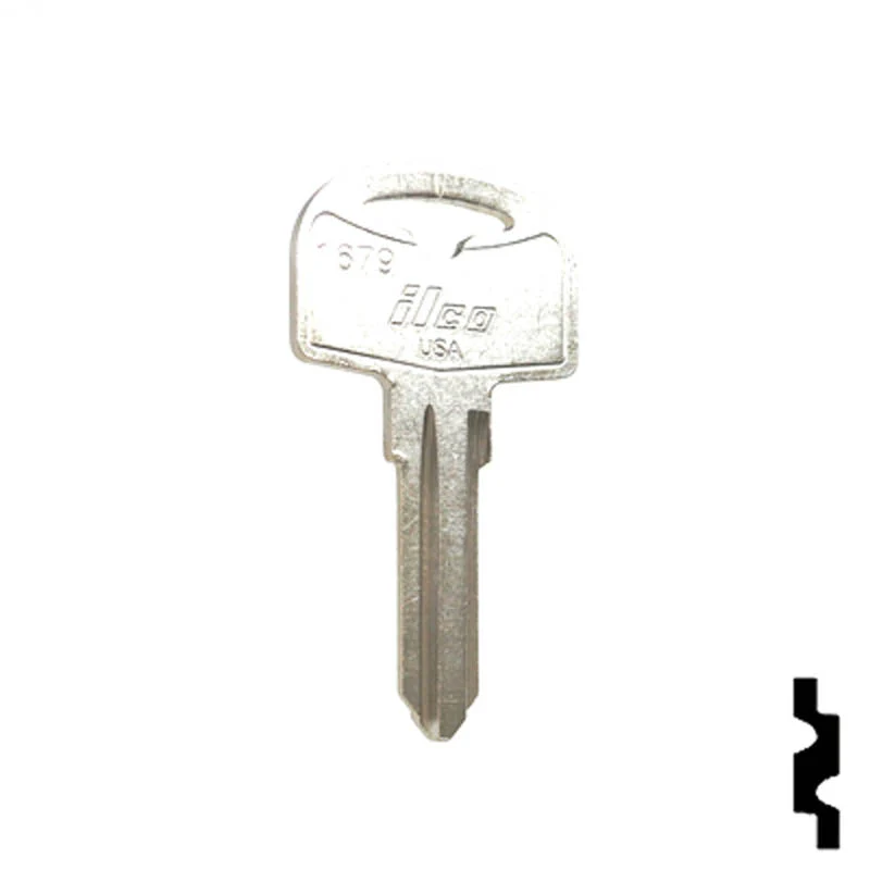 Uncut Key Blank | Cole Hersee | 1679 - Image 3