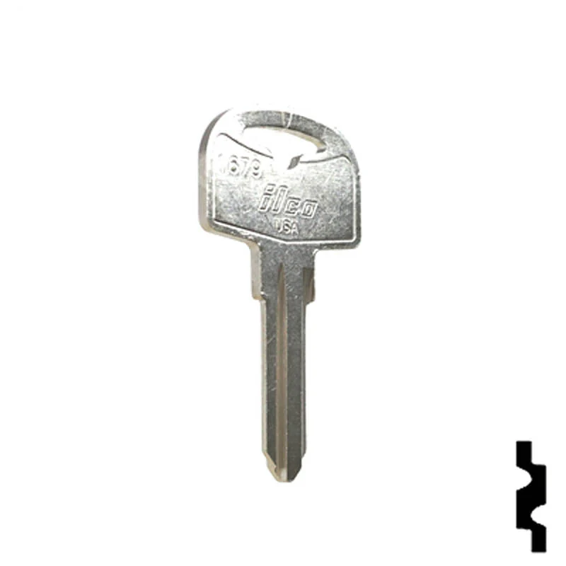 Uncut Key Blank | Cole Hersee | 1679 - Image 4