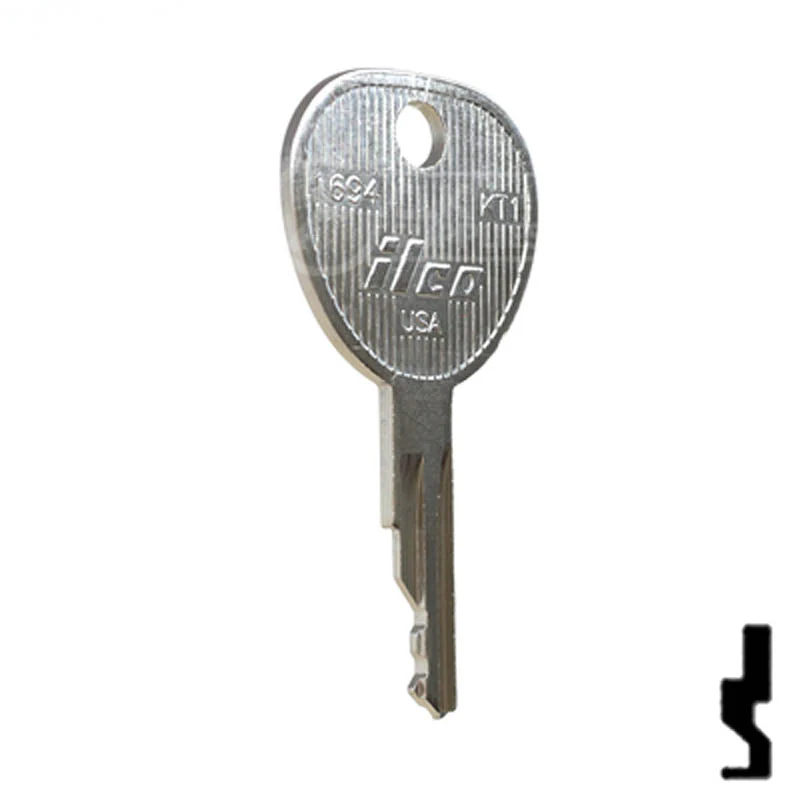 Key Blank | Kioti Tractors | 1694, KT1 - Image 4